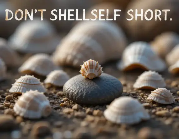 Don’t shell yourself short.