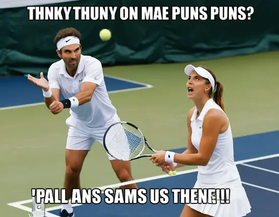 Tennis Puns