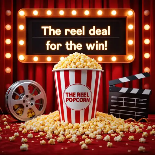 The reel deal-Popcorn for the win!