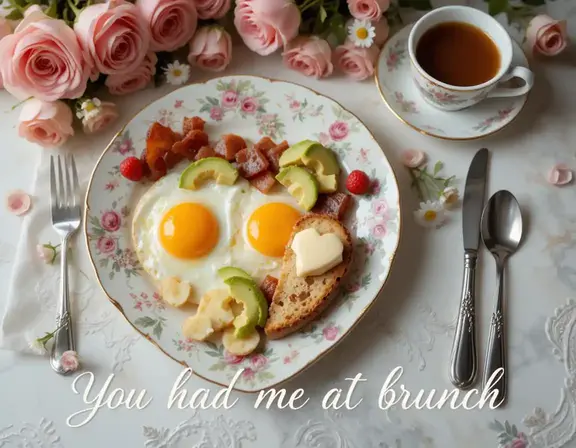 You had me at brunch.