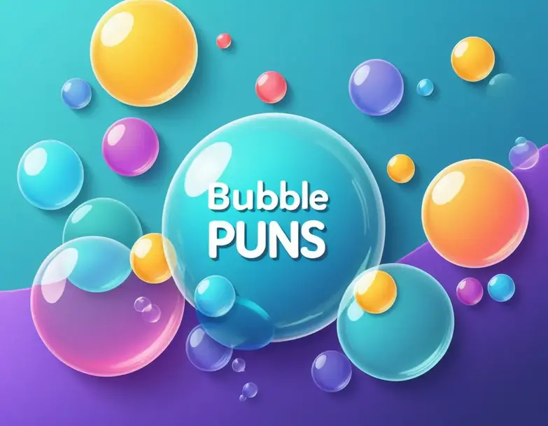 bubble puns