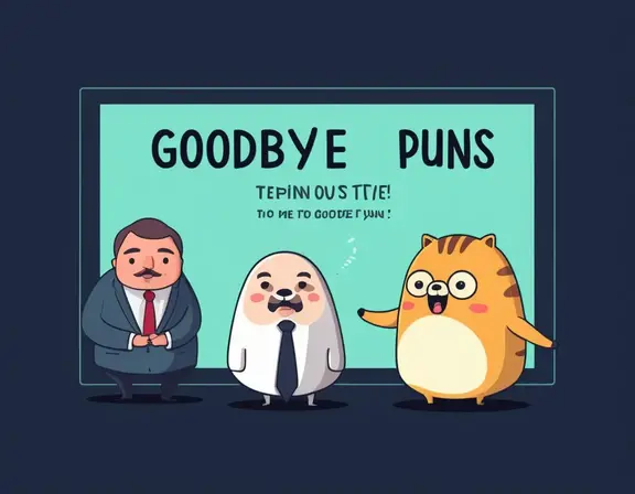 goodbye puns