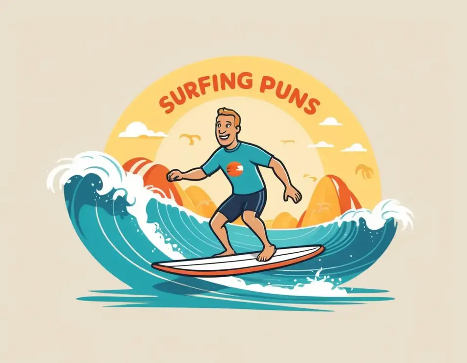 surfing puns